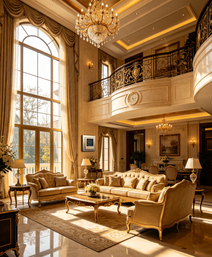 淅川县高端定制别墅采暖系统